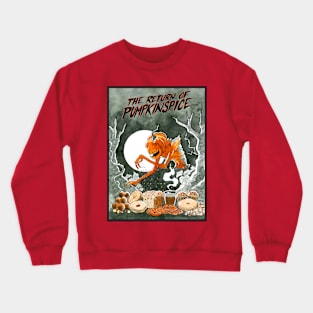 Return of PumpkinSpice - Halloween Horror Crewneck Sweatshirt